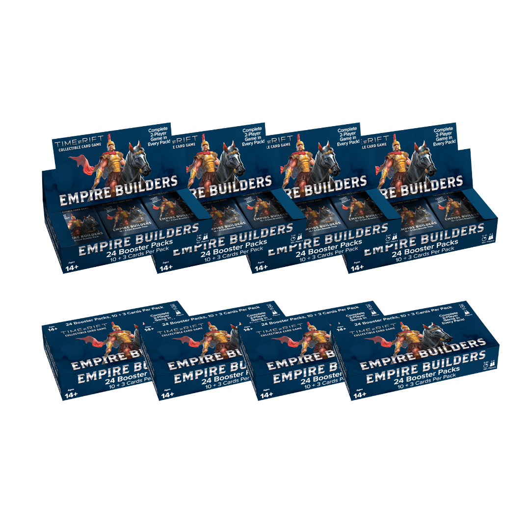 Time Rift: Empire Builders Booster Box Case (8 Boxes/Case)