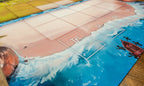 1-Player Deluxe Playmat: Coast